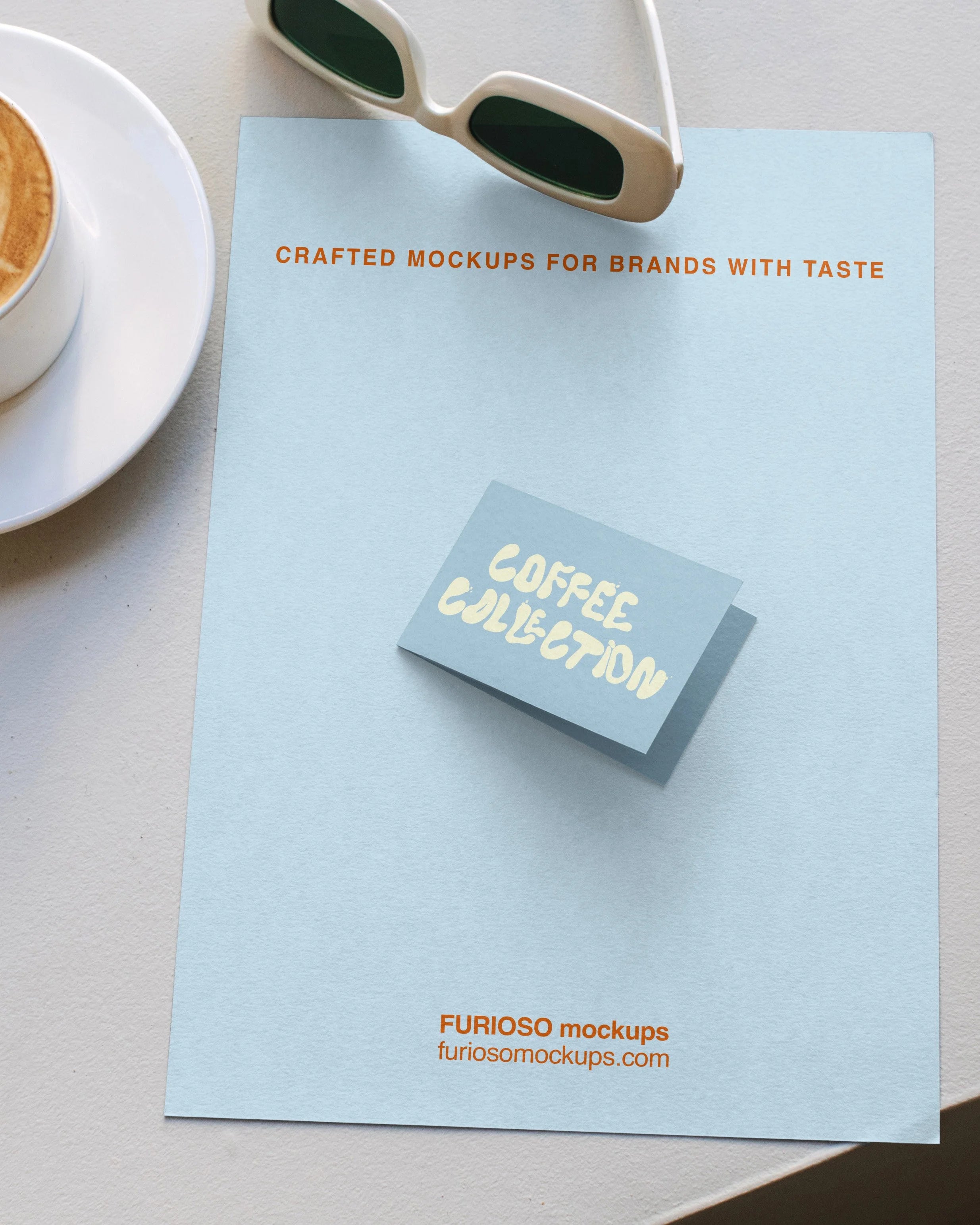 Stationery Mockup 05CC PSD mockup from the Coffee Collection – FURIOSO