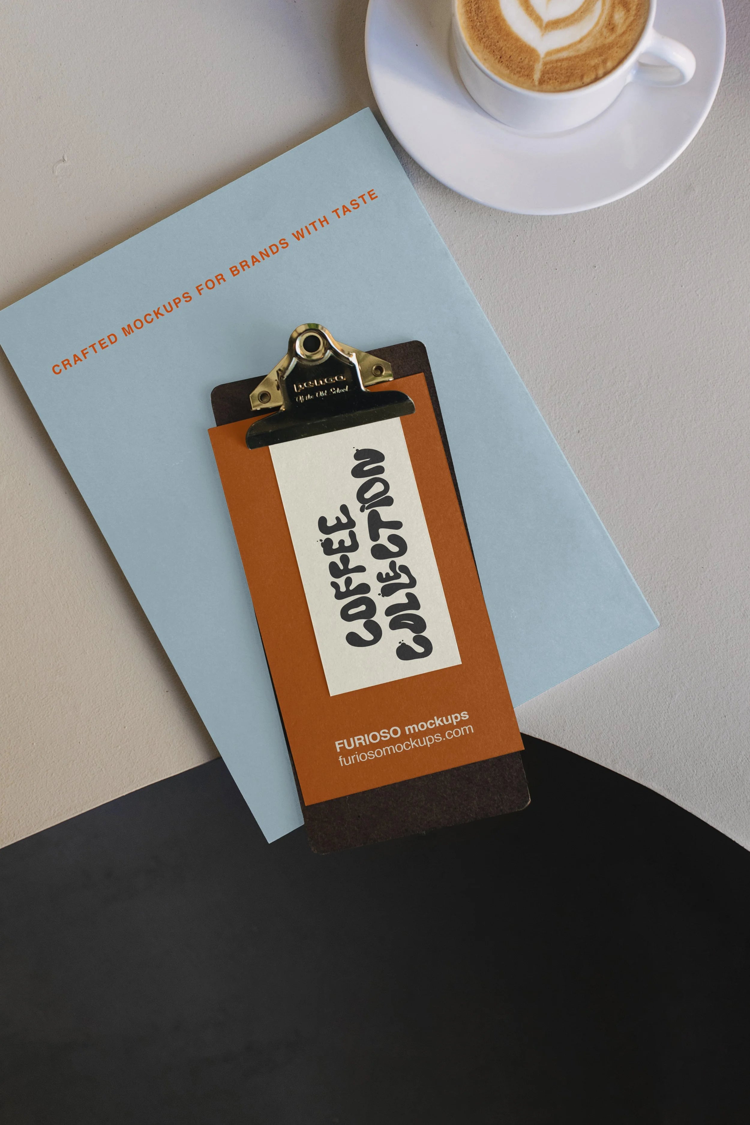 Stationery Mockup 06CC PSD mockup from the Coffee Collection – FURIOSO