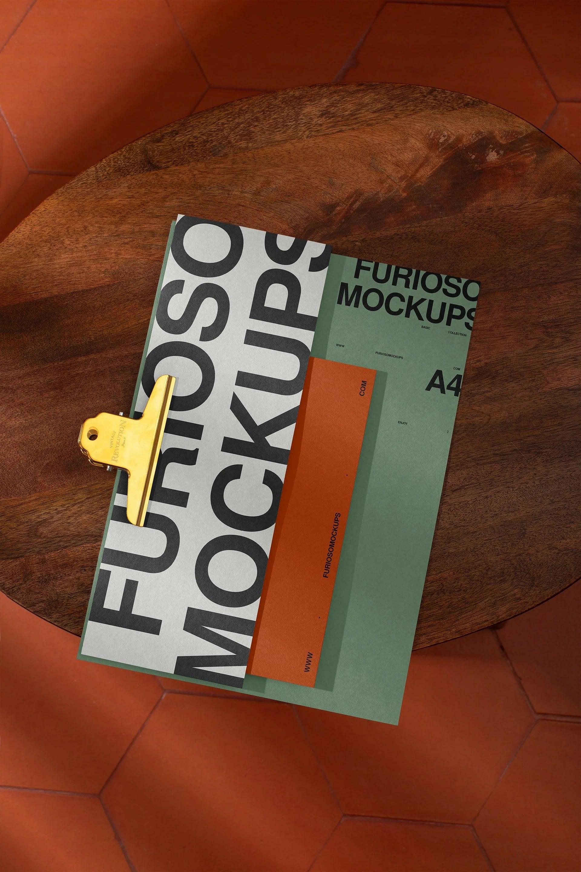 Stationery Mockup 06FM PSD mockup from the Basic Collection – FURIOSO