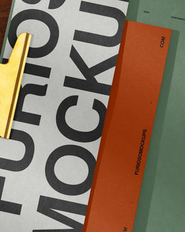 Stationery Mockup 06FM PSD mockup from the Basic Collection – FURIOSO
