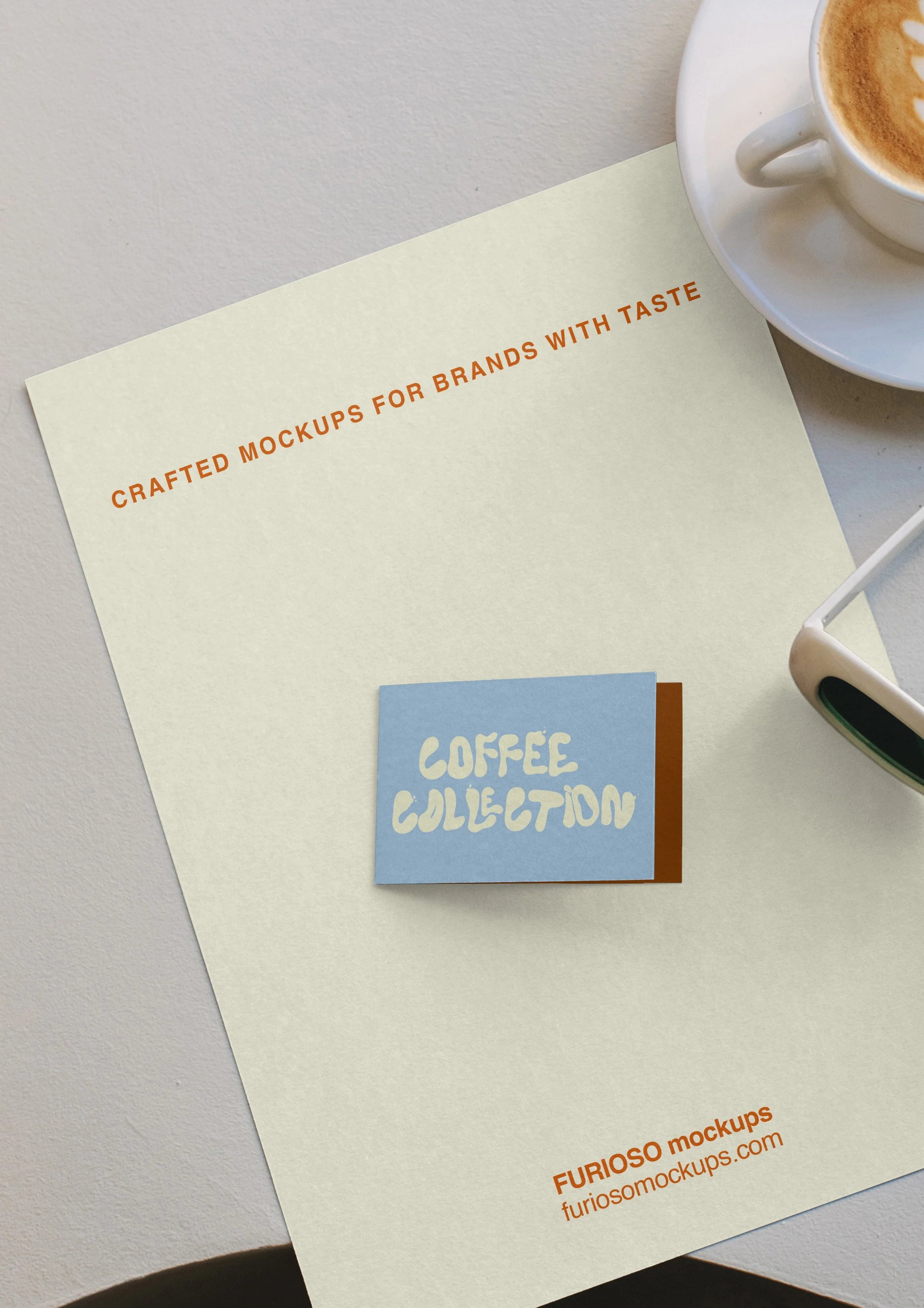 Stationery Mockup 08CC PSD mockup from the Coffee Collection – FURIOSO