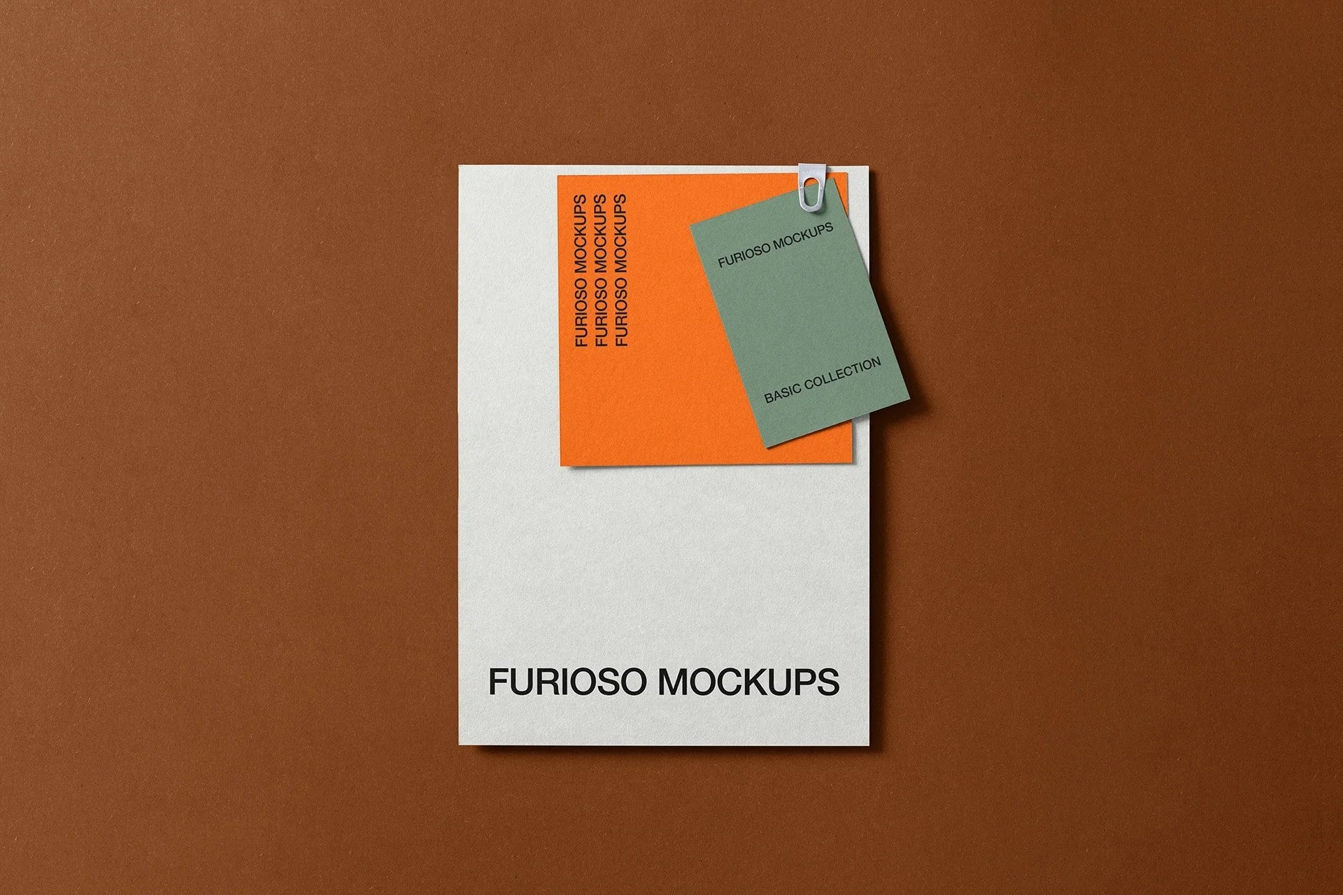 Stationery Mockup 08FM PSD mockup from the Basic Collection – FURIOSO