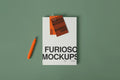 Stationery Mockup 15FM PSD mockup from the Basic Collection – FURIOSO
