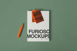 Stationery Mockup 15FM PSD mockup from the Basic Collection – FURIOSO