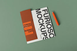 Stationery Mockup 18FM PSD mockup from the Basic Collection – FURIOSO