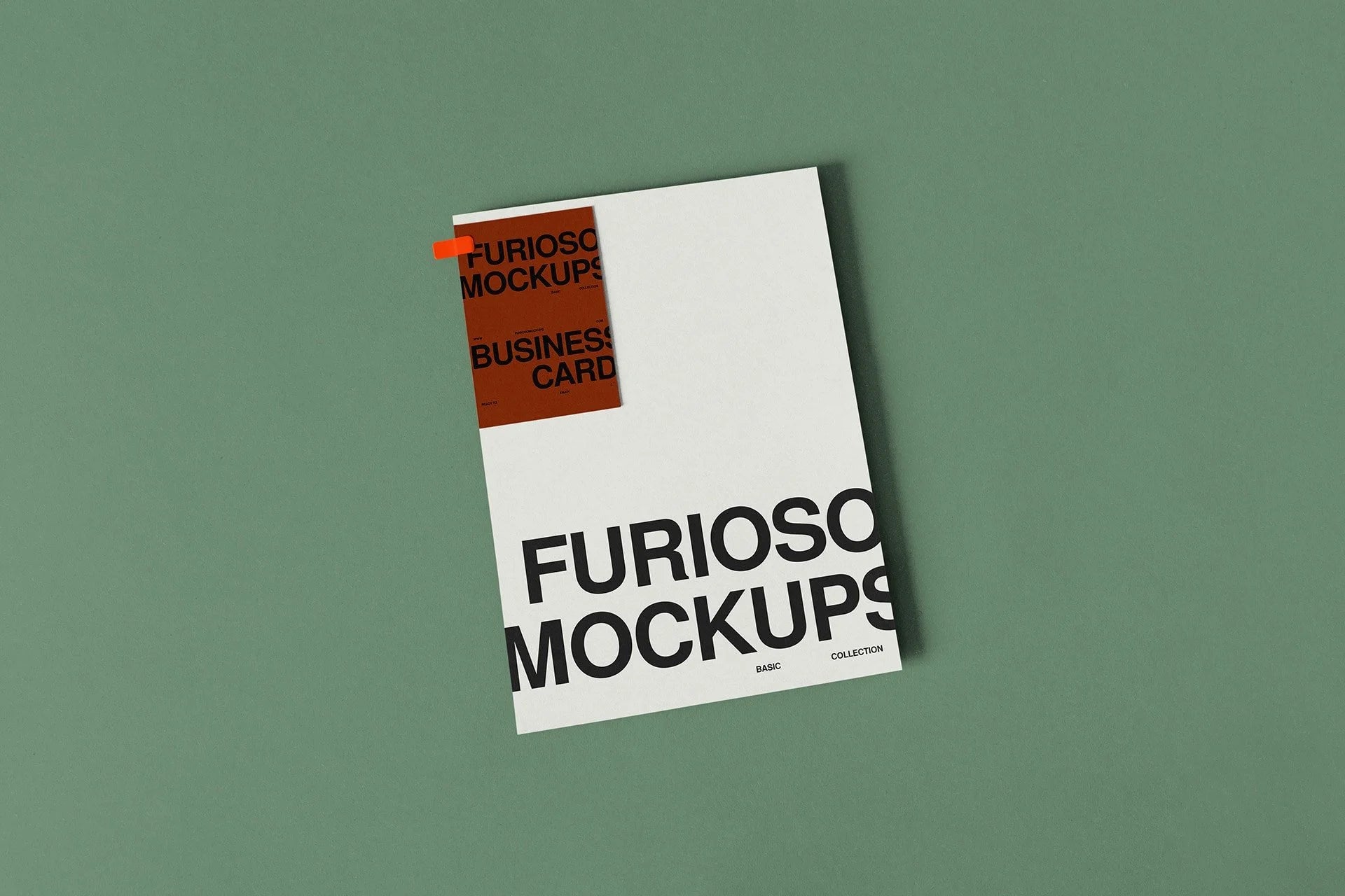 Stationery Mockup 23FM PSD mockup from the Basic Collection – FURIOSO