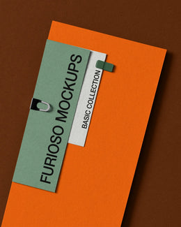 Stationery Mockup 25FM PSD mockup from the Basic Collection – FURIOSO