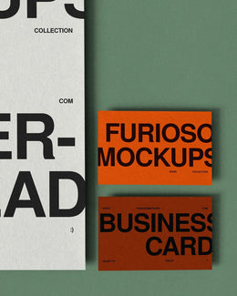 Stationery Mockup 26FM PSD mockup from the Basic Collection – FURIOSO