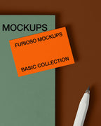 Stationery Mockup 27FM PSD mockup from the Basic Collection – FURIOSO
