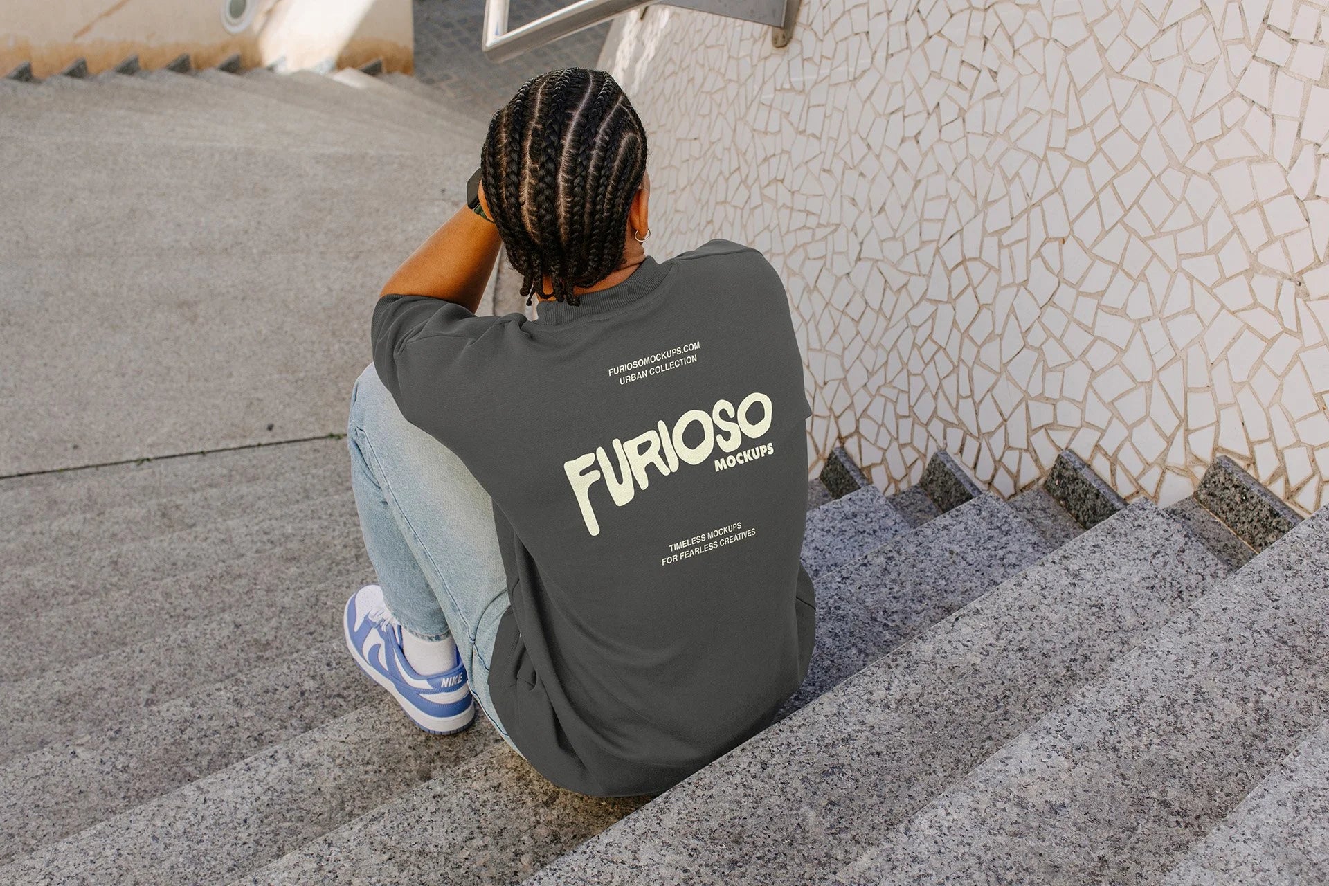 T-Shirt Mockup 02UC PSD mockup from the Urban Collection – FURIOSO