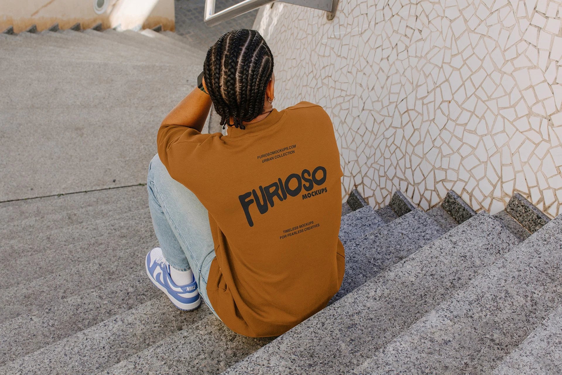 T-Shirt Mockup 02UC PSD mockup from the Urban Collection – FURIOSO