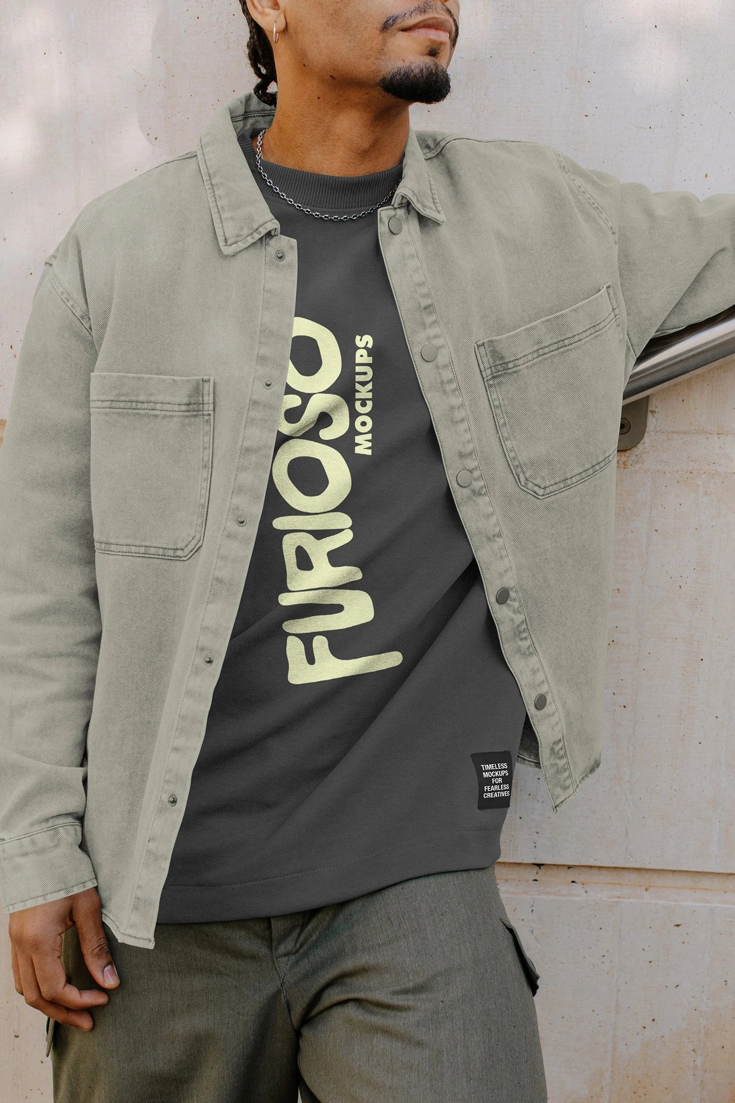 T-Shirt Mockup 03UC PSD mockup from the Urban Collection – FURIOSO