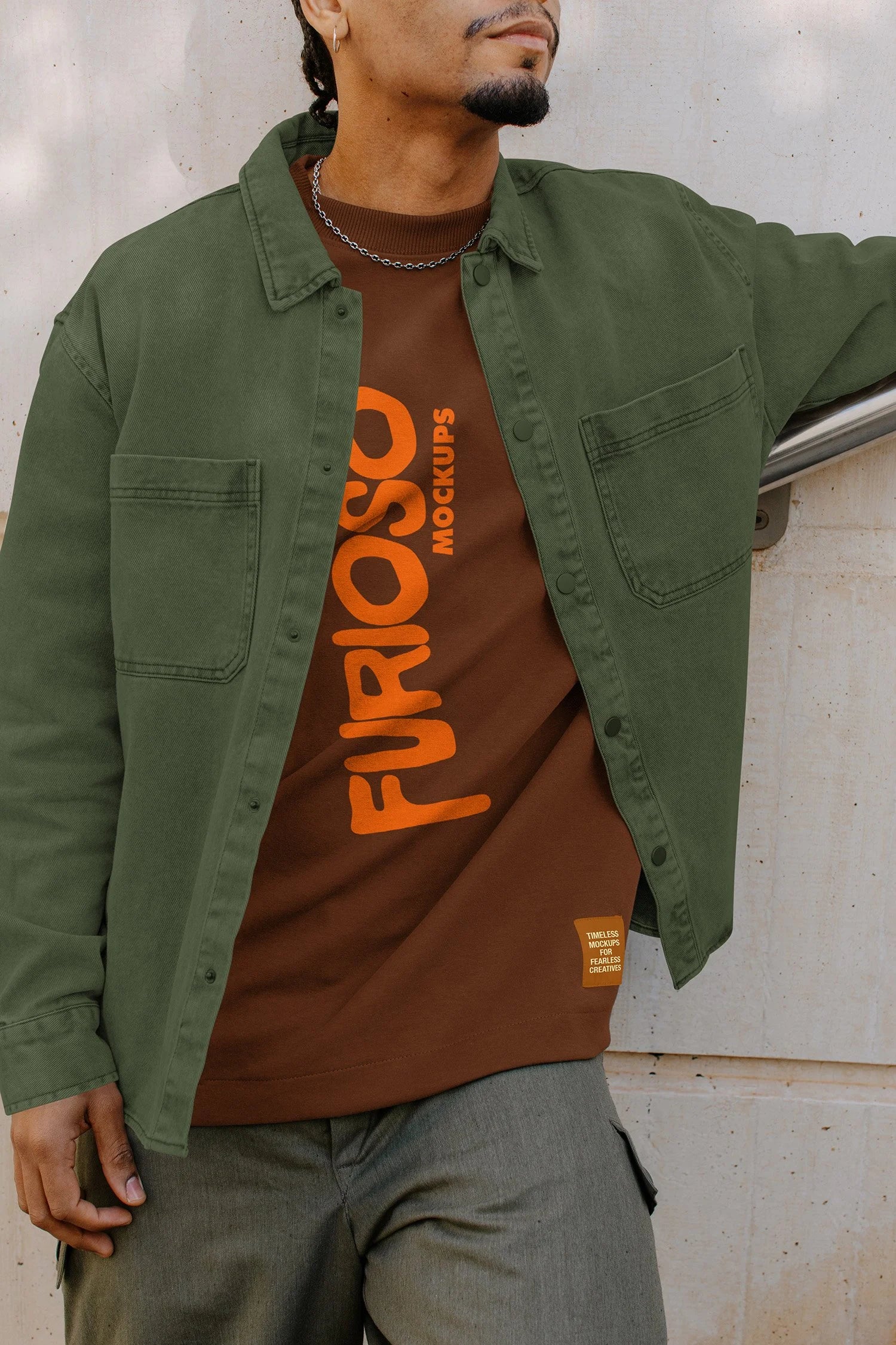 T-Shirt Mockup 03UC PSD mockup from the Urban Collection – FURIOSO