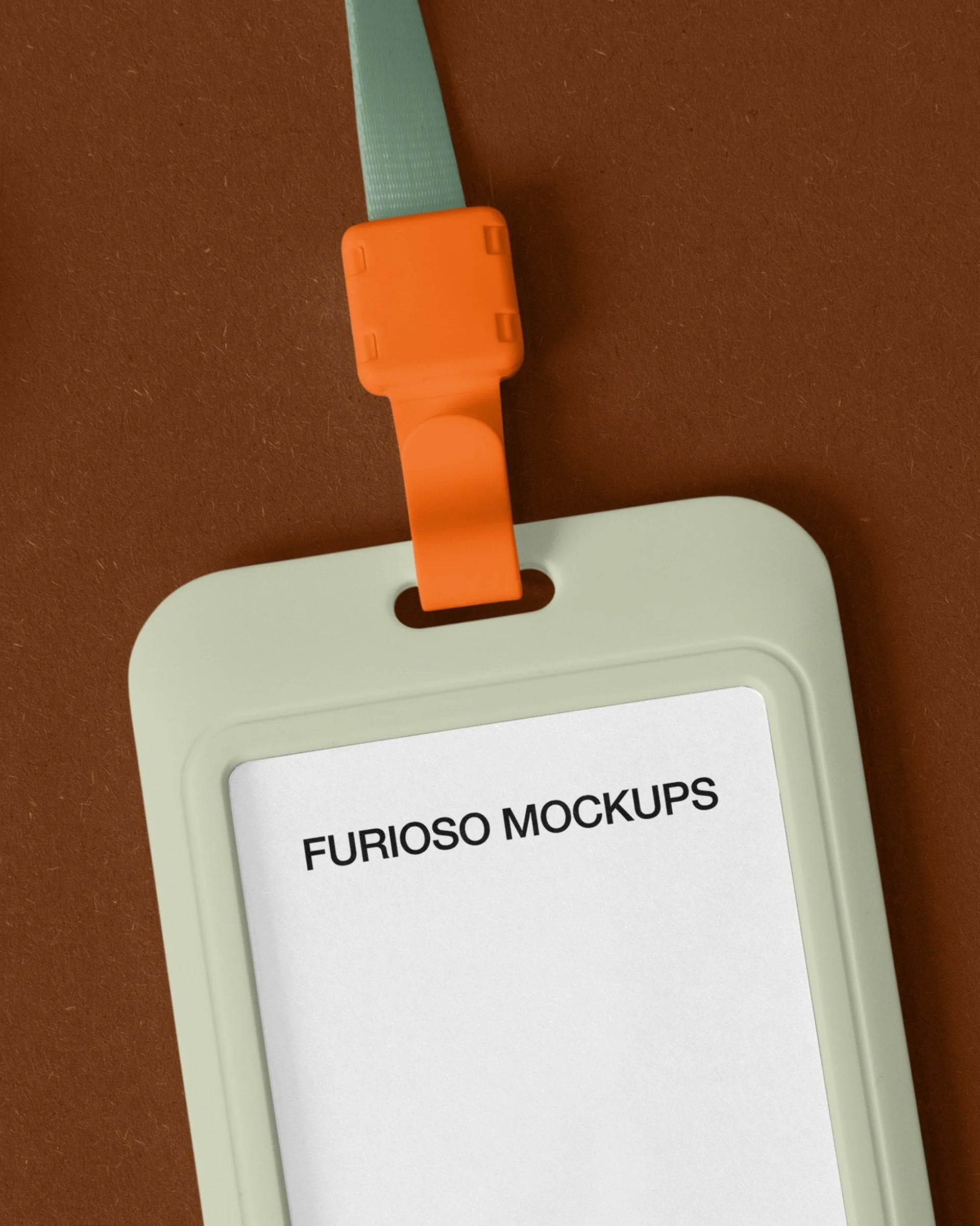 ID Badge Mockup 05FM PSD mockup from the Basic Collection – FURIOSO