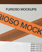 Tape Mockup 01FM PSD mockup from the Basic Collection – FURIOSO