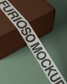 Tape Mockup 02FM PSD mockup from the Basic Collection – FURIOSO