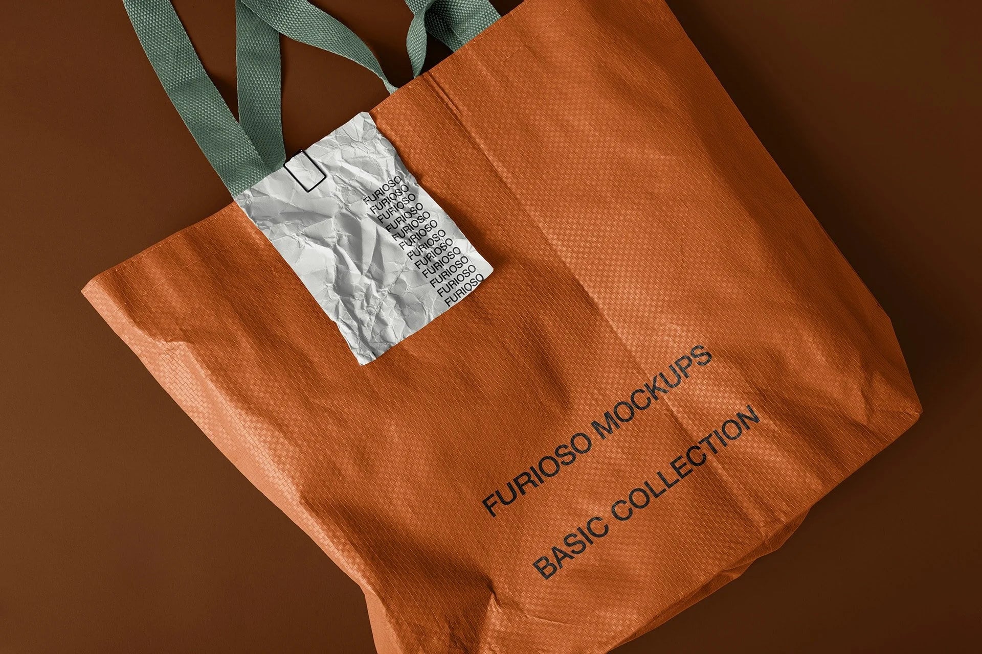 Tote Bag Mockup 01FM PSD mockup from the Basic Collection – FURIOSO
