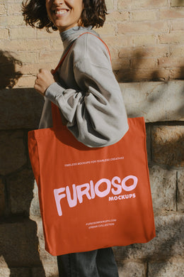 Tote Bag Mockup 01UC PSD mockup from the Urban Collection – FURIOSO