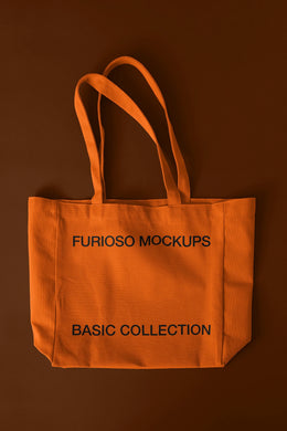 Tote Bag Mockup 02FM PSD mockup from the Basic Collection – FURIOSO