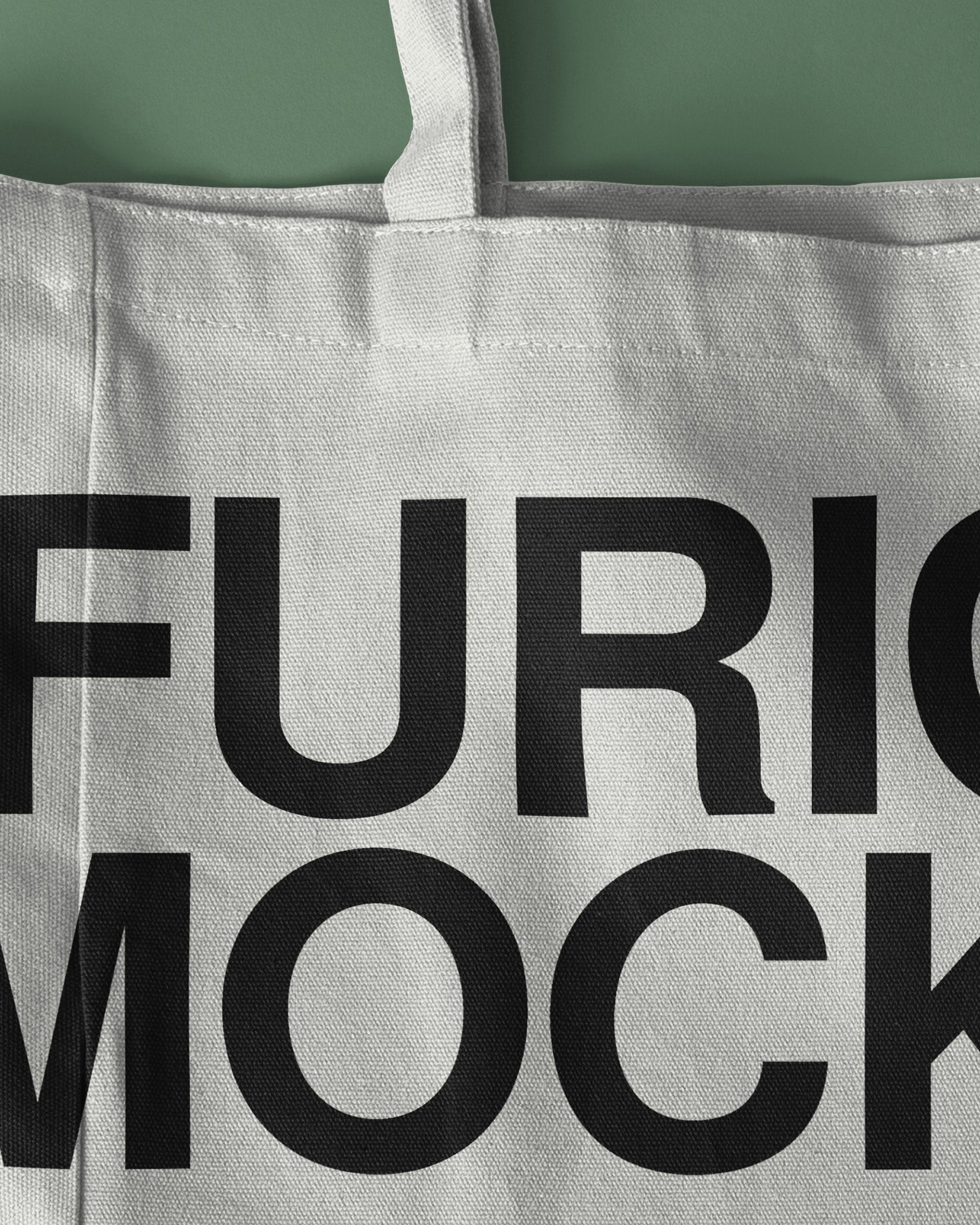 Tote Bag Mockup 02FM PSD mockup from the Basic Collection – FURIOSO