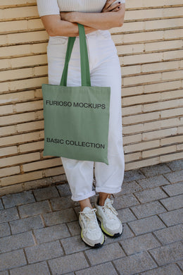 Tote Bag Mockup 05FM PSD mockup from the Basic Collection – FURIOSO