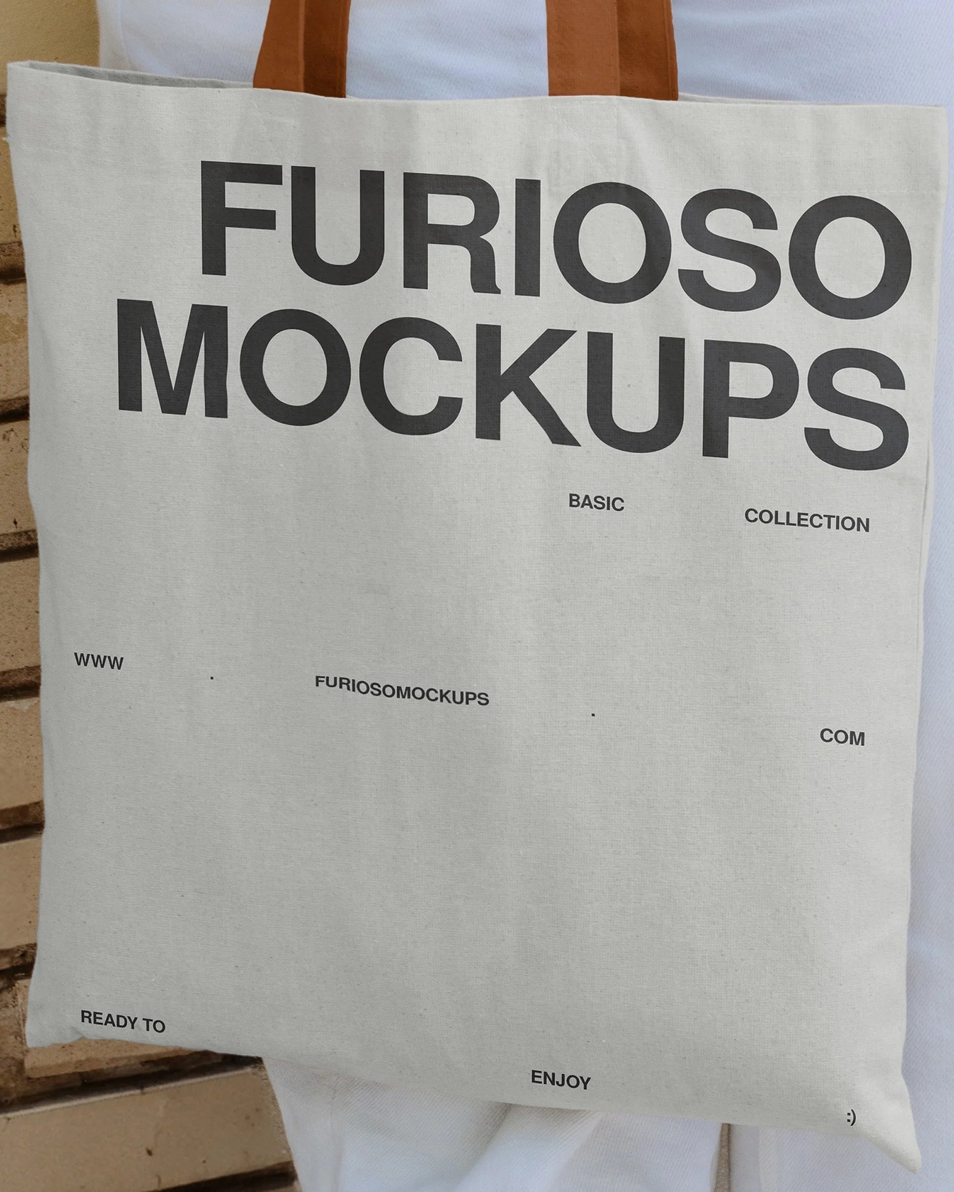 Tote Bag Mockup 05FM PSD mockup from the Basic Collection – FURIOSO