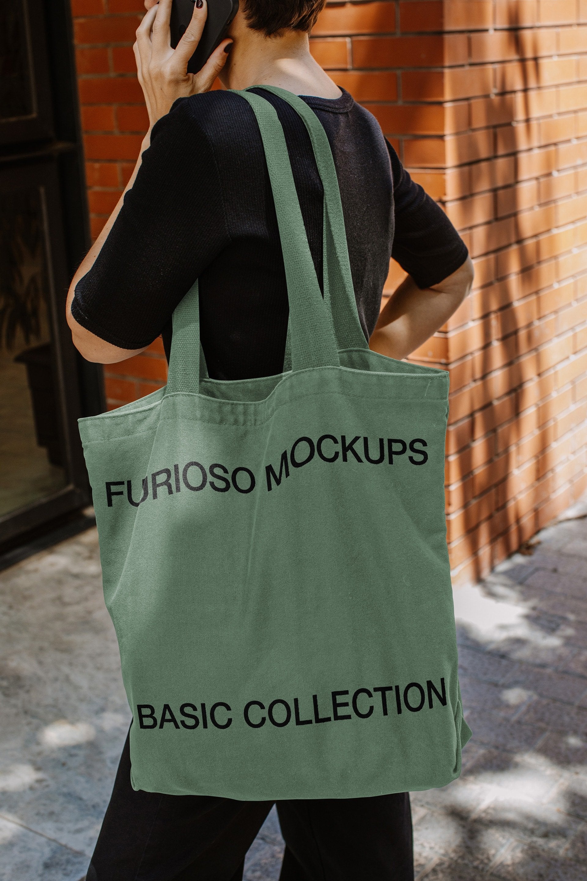 Tote Bag Mockup 09FM PSD mockup from the Basic Collection – FURIOSO