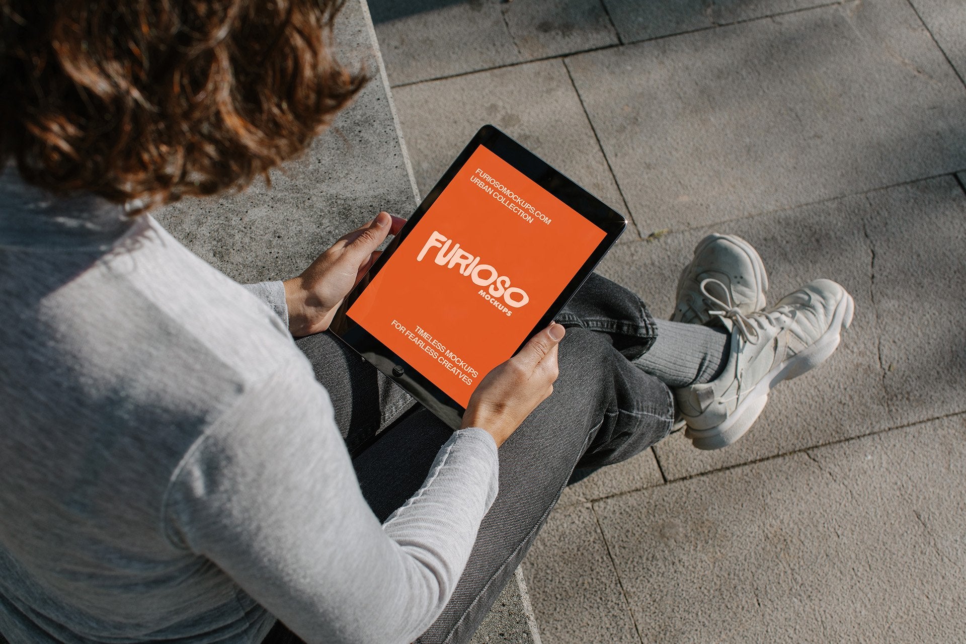 iPad Mockup 02UC PSD mockup from the Urban Collection – FURIOSO