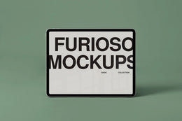iPad Mockup 03FM PSD mockup from the Basic Collection – FURIOSO