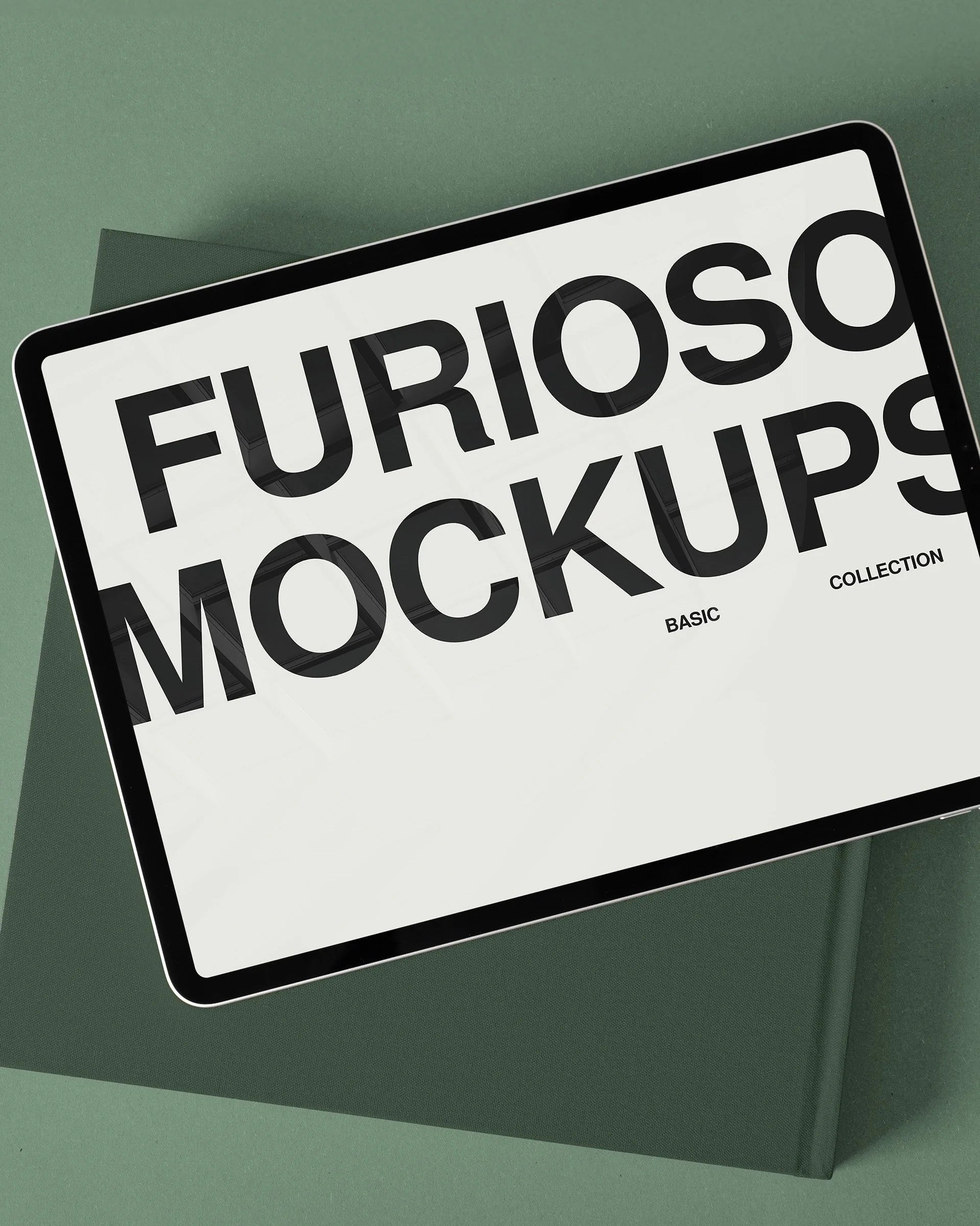 iPad Mockup 04FM PSD mockup from the Basic Collection – FURIOSO