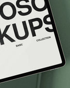 iPad Mockup 04FM PSD mockup from the Basic Collection – FURIOSO