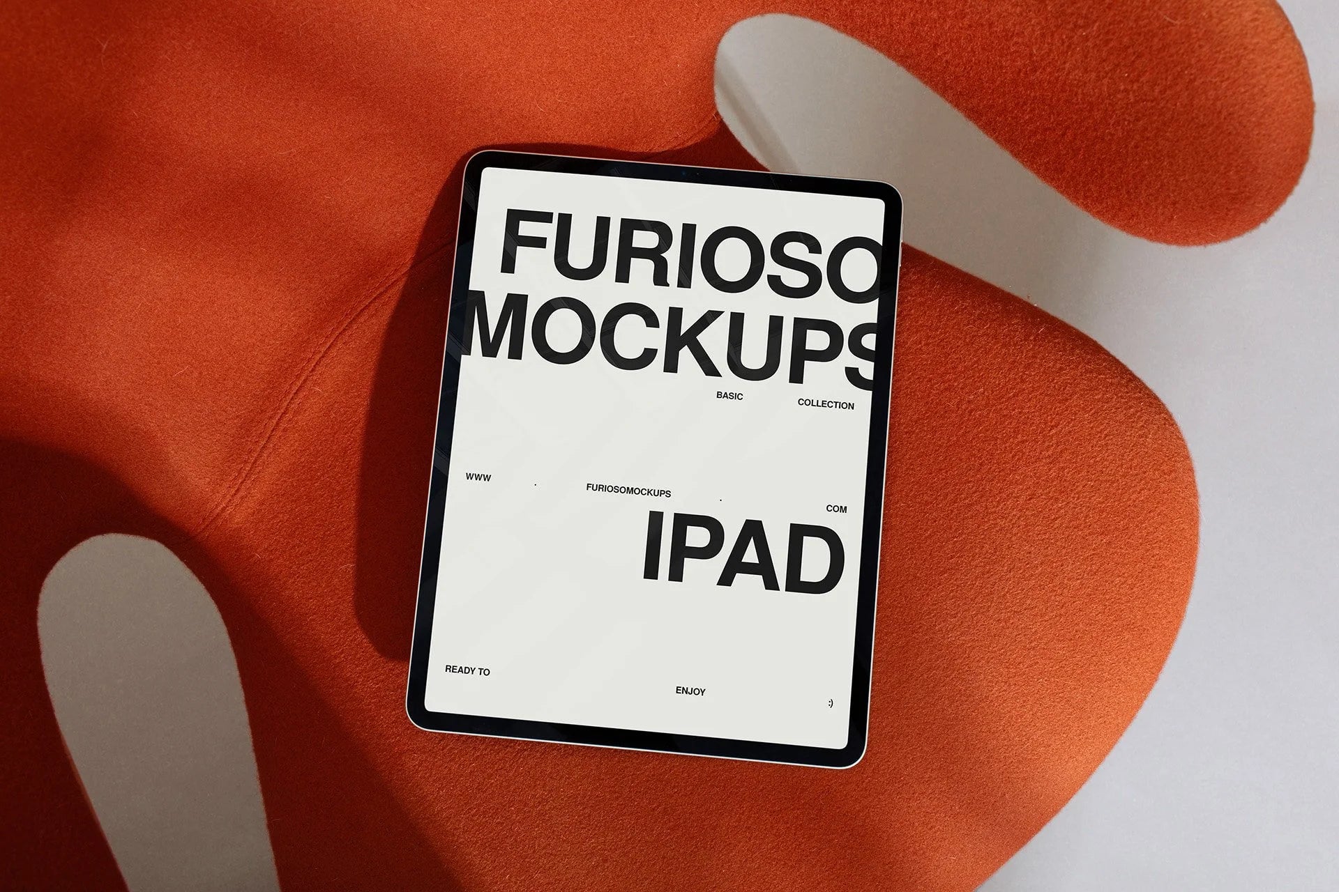 iPad Mockup 06FM PSD mockup from the Basic Collection – FURIOSO