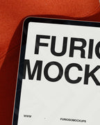 iPad Mockup 06FM PSD mockup from the Basic Collection – FURIOSO