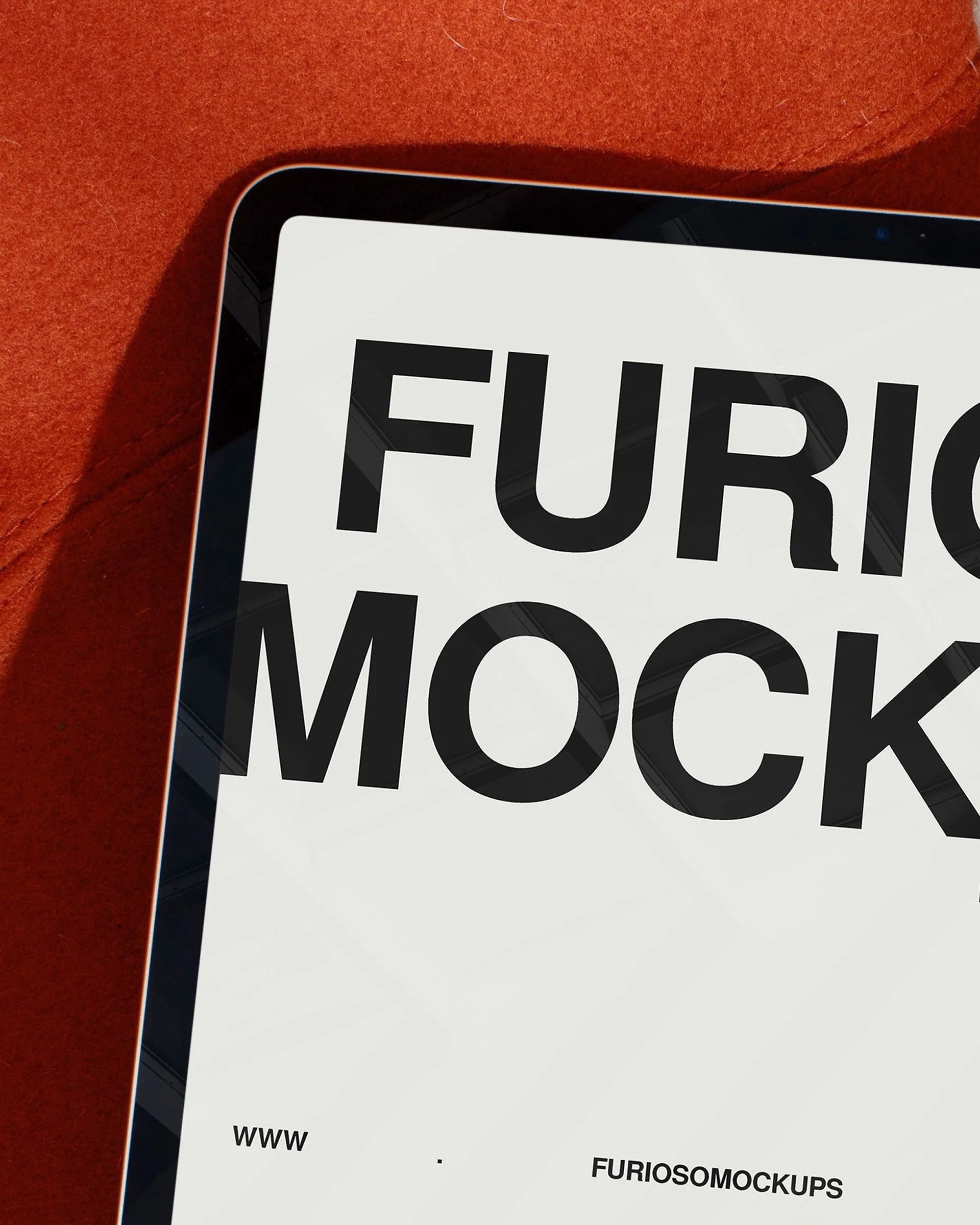iPad Mockup 06FM PSD mockup from the Basic Collection – FURIOSO