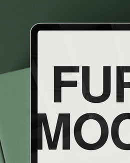 iPad Mockup 08FM PSD mockup from the Basic Collection – FURIOSO