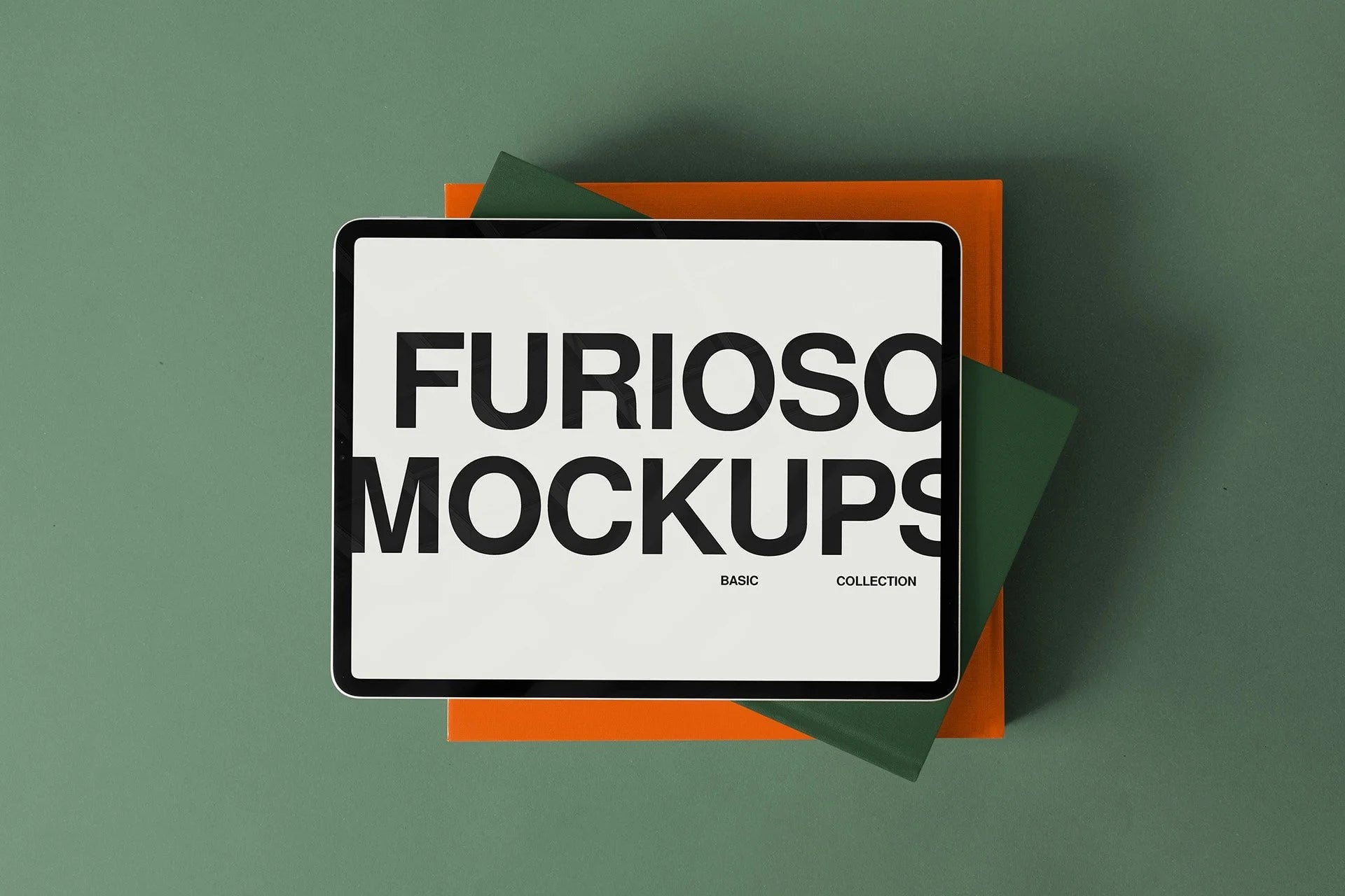 iPad Mockup 09FM PSD mockup from the Basic Collection – FURIOSO
