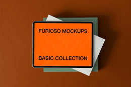 iPad Mockup 09FM PSD mockup from the Basic Collection – FURIOSO