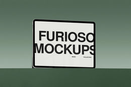 iPad Mockup 10FM PSD mockup from the Basic Collection – FURIOSO
