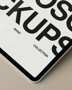 iPad Mockup 11FM PSD mockup from the Basic Collection – FURIOSO