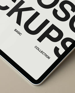 iPad Mockup 11FM PSD mockup from the Basic Collection – FURIOSO