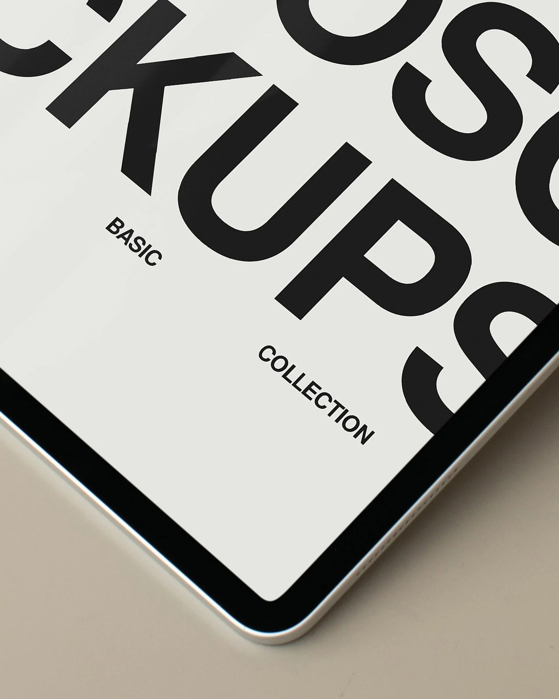 iPad Mockup 11FM PSD mockup from the Basic Collection – FURIOSO