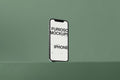 iPhone Mockup 01FM PSD mockup from the Basic Collection – FURIOSO