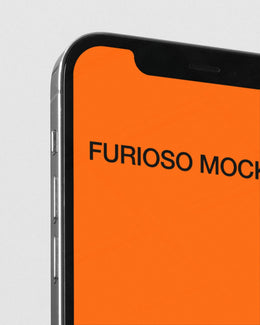 iPhone Mockup 01FM PSD mockup from the Basic Collection – FURIOSO