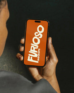 iPhone Mockup 01UC PSD mockup from the Urban Collection – FURIOSO