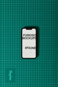 iPhone Mockup 02FM PSD mockup from the Basic Collection – FURIOSO