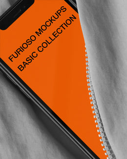 iPhone Mockup 03FM PSD mockup from the Basic Collection – FURIOSO