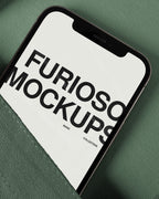 iPhone Mockup 10FM PSD mockup from the Basic Collection – FURIOSO