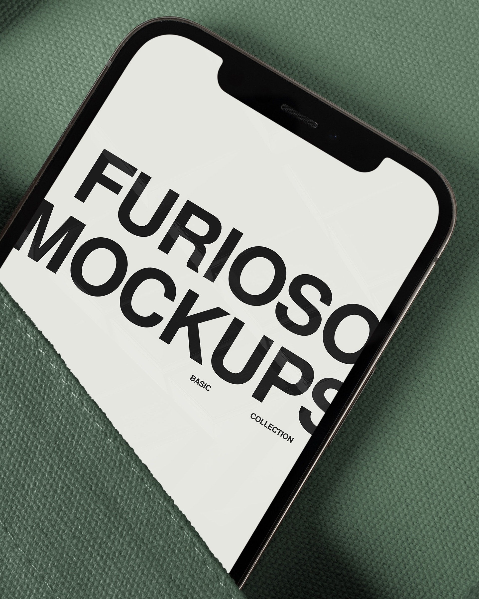 iPhone Mockup 10FM PSD mockup from the Basic Collection – FURIOSO