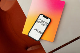iPhone Mockup 12FM PSD mockup from the Basic Collection – FURIOSO