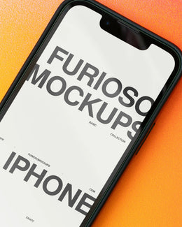 iPhone Mockup 12FM PSD mockup from the Basic Collection – FURIOSO